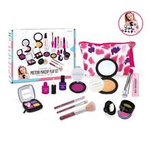 1 Set Children's Makeup Toy Set, Girls Stage Performance Simulation Model, Girls Role Play Toy, Children's Pretend Play Fake Makeup Toy Set, Parent-Child Interaction Birthday Gift, Model Toy Not For Real Use