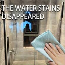 12pcs Magical Cleaning Cloths - Streak-Free Glass And Mirror Wipe Cloths, Removes Water Stains/Marks From Kitchen, Car And Home