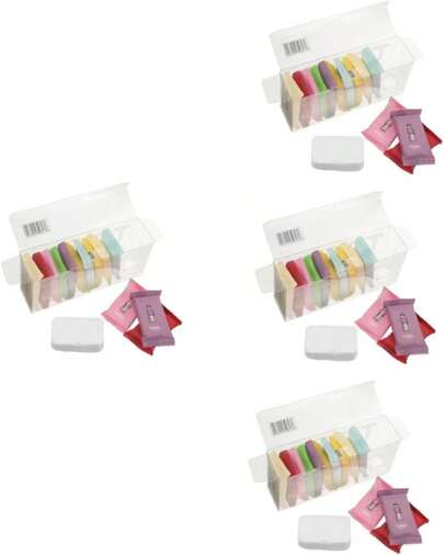 Baluue 4 Juegos Toalla Comprimida Toallas Desechables Toallas Sanitarias Toallita Toalla Gruesa De Algodón Comprimido Suministro Aire Toallas De Viaje 14 Uds * 4