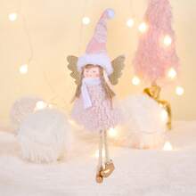 1-4Pcs Hanging Ornaments, Cute Angel Ornaments Bulk, Christmas Tree Ornaments, Angel Doll Hanging Decorations For Xmas Holiday Party Home (Ornament Set) Home Decor Christmas Decorations Room Decor Winter