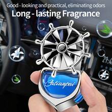 1 pieza Ambientador de rejilla de ventilación para coche, difusor de fragancia para coche, clip para rejilla de aire acondicionado, gel perfumado de larga duración - Unitalla - Ver 7