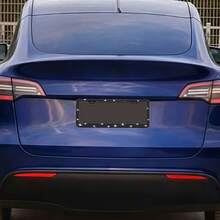 1 件闪亮的黑色/白色镶钻汽车牌照框，轻巧耐用，保护牌照免受损坏，让您的车辆以独特的光泽脱颖而出 - 彩色 - 查看 2