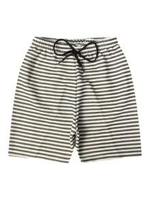 Conjunto Infantil Menino Elegante Brooklyn Preto - Duas Peças: Bermuda + Camiseta - Tamanho 02 a 14 - Preto - Visão 4
