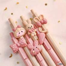 1 szt./5 szt./10 szt./zestaw losowo kolorowych elastycznych artykułów piśmienniczych, urocze, giętkie, kolorowe długopisy z gestami dłoni, artykuły dla studentów