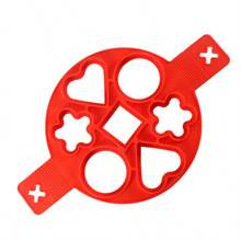 The Silicone Mold For The Frying Pan And Pancake Maker Can Be Used To Make Fried Eggs, Pancakes, Chocolates, As Well As Molds In Heart-Shaped, Square, Plum Blossom, Circular And Other Shapes. It Is Heat-Resistant, Easy To Clean, Has A Long Lifespan, And Is