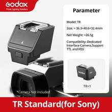 Godox Godox TR TTL Hot Shoe Riser Compatible With Canon E-TTL II Nikon I-TTL Fujifilm OM System TTL Systems For IT20 IT22 IT30PRO