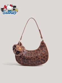 1 件 Sanrio Hello Kitty 腋下单肩包、手提包、可调节肩带、适合日常外出、理想的生日礼物、送给家人和朋友的绝佳礼物（无礼盒包装） - 彩色 - 查看 9