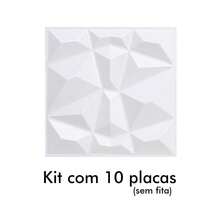 Kit Of 30 3D Wall Covering Panels 25x25 Cm - Diamond - View 5