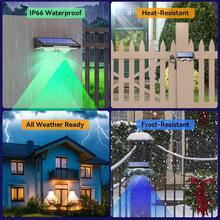 Solar Fence Lights Outdoor, IP66 Waterproof LED Deck Light, Dusk To Dawn Fence Lights Solar For Wall, Railing, Step, Patio, Pool, Backyard, Outside
