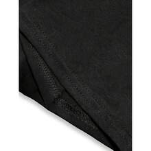 Rod Music Wave Women Loose Lightweight Short-Sleeve Crewneck T Shirts Top - màu đen - Xem 4