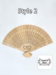 Personalized Wedding Fan Favors/Wedding Folding Fans/Wedding Ceremony Fans/Rustic Favor Hand Fan/Ceremony Favor For Guest/Custom Party Fans, Wedding Fans With Tassel Wedding Favors For Guests Bridal Sandalwood Fan Summer Party Favor Folding Hand Fan Fans For Outdoor Wedding