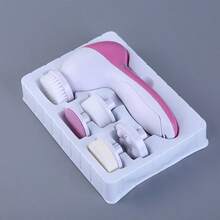 5-In-1 Multifunctional Electric Facial Cleansing Brush With Replaceable Brush Heads Face Washing Cleanser