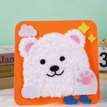 1/3/12pcs Perlengkapan Jahit Tema Hewan untuk Pemula - 4pcs Alat dan Bahan, Set Pembuatan Boneka dan Dekorasi Buatan Tangan Kreatif - MultiWarna - View 13