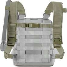 CLTAC Tactical Small MOLLE Hydration Pack Outdoor Water Bladder Carrier Pack For Vest Backpack