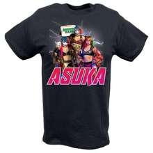 Asuka Money In The Bank Pose T-Shirt - 黑色 - 查看 1