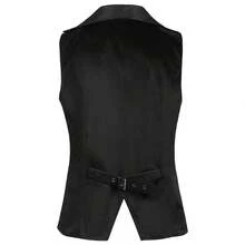 Men Cosplay Clothing - Black - View 3