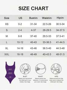1pc Women Seamless Shaping Bodysuit With Thong Bottom, Slimming Bodyshaper Tummy Control Flat Belly Sheath Jumpsuit Shapewear Waist Trainer Shaper - 紫色 - 查看 7
