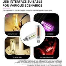 USB Night Light Touch Switch Car Room Available Glass Bottle Romantic Atmosphere Light,Gifts For Friends,Cute Room Decor For Teen Girls,Car Accessories,Welcome Light Selective Color - 彩色 - 查看 7