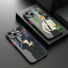 Funda de teléfono  Anime Makimas compatible con  15 14 13 12 11 Mini Pro X XR XS 6 7 8 Plus, cubierta trasera transparente mate, funda compatible con  17 Pro Max, funda  17 Pro, funda  17, funda  16, funda  16 Pro Max, funda  15 - FGHS-135F24430206 - Ver 6