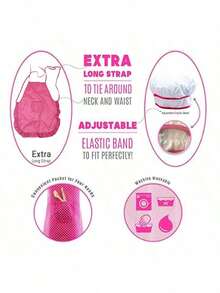 11pcs Kids Chef Apron Set & Baking Tools - Children's Play Kitchen Toys, Includes Apron, Hat, Cooking Utensils, Ideal Gift For Girls