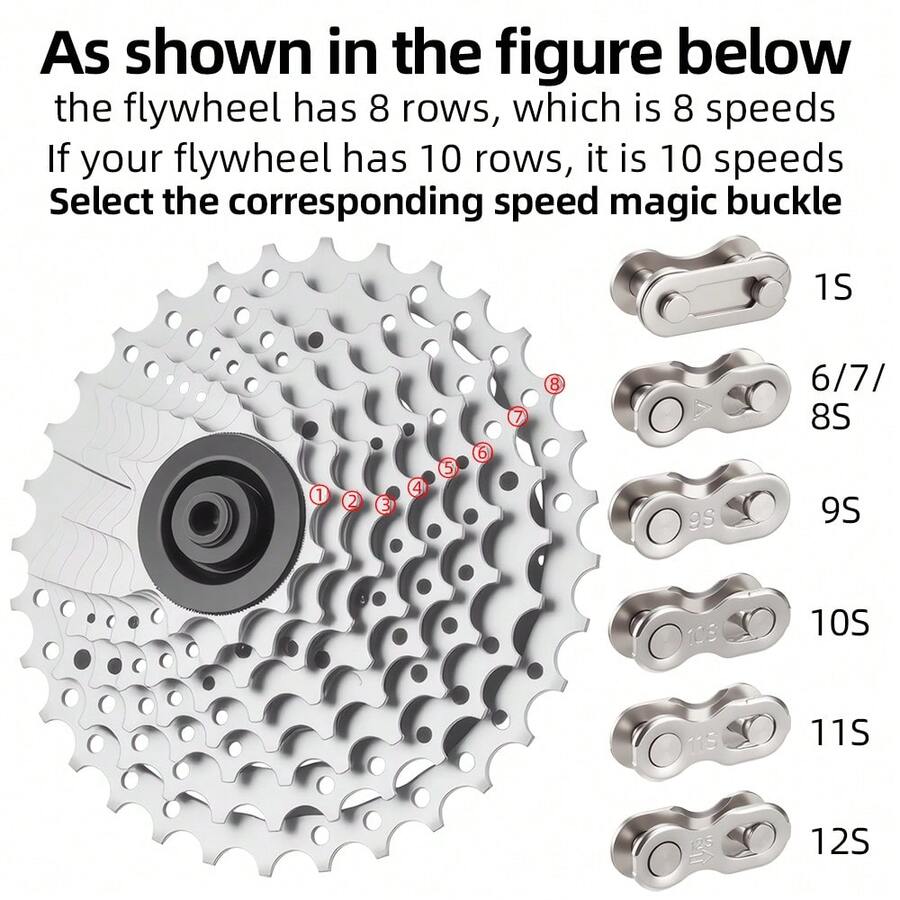 Juego de herramientas para quitar eslabones rápidos de cadenas de bicicleta de 1/8/9/10/11/12 velocidades para bicicletas de montaña VXM