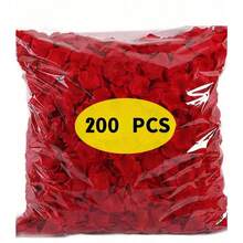 5000片浪漫风格无纺布仿真玫瑰花瓣，人造玫瑰花瓣，浪漫手工散落花朵，适用于求婚派对、情人节装饰、婚礼装饰、房间装饰、周年纪念装饰、母亲节装饰、毕业主题派对装饰、家居装饰、场景装饰