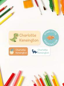 Custom Daycare Labels | Labels | School Supply Stickers | Waterproof Labels | Personalized Name Labels Back To School, Custom Name Labels, Waterproof Name Sticker Label Vinyl, Name Tags School Labels, Daycare Labels, Camp Labels