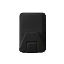 1 件可折叠皮革卡夹和手机支架，通用卡槽桌面支架 - 彩色 - 查看 14