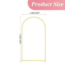 1-3Sets, White Arch Cover, Spandex Double Sided Wedding Arch Cover, Wedding Arch Backdrop Cover Kit For Wedding Birthday Party, Banquet, Ceremony And Gift Decoration - Multicolor - View 16