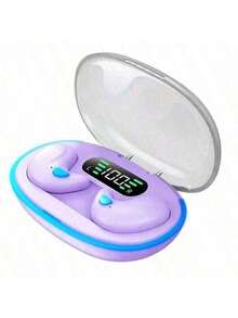 X55 迷你耳机无线耳机耳机降噪运动游戏睡眠蓝牙耳塞 HIFI 立体声音乐耳机无线蓝牙耳机防水防噪 LED 耳塞带麦克风无线耳机蓝牙耳机