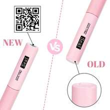 Bộ mi Sanishi 20D+30D+40D+60D+80D+100D 456 chiếc mi cong chữ D, mi nối dài 10-16mm, mi tự nhiên, mi nối, mi thưa, mi riêng lẻ, có keo dán mi, dụng cụ gắn mi, cọ chải mi, dễ dàng sử dụng tại nhà, bộ mi, mi giả - màu đen - Xem 2