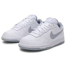 Men's Casual Shoes BIG NIKE LOW, Lightweight Comfortable Minimalist Low-Top Lace-Up Sneakers, Suitable For Daily, Travel And Sports, 355152-106 - White/Wolf Grey - View 3