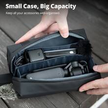 Ambitful Zoom P1 Waterproof PU Photography Portable Multi Functional Action Camera Storage Bag For Osmo Pocket 3 - Black - View 4