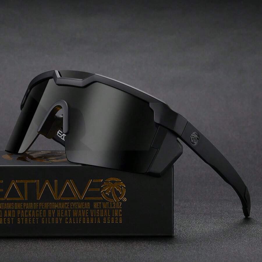 1 pieza Gafas decorativas de moda para ciclismo y deportes para hombres, adecuadas para uso diario, fotografía, compras, ciclismo, esquí, sin caja, unicolor, con estilo, para todas las estaciones