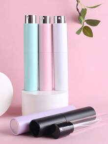 1/2/5 件 10ml 高端旋转喷雾玻璃香水瓶 - 可再填充面部喷雾瓶，超细雾，便携式旅行必备，适合旅行、学校、度假、露营、度假、迷你时尚旅行香水喷雾瓶带补充工具 - 彩色 - 查看 6