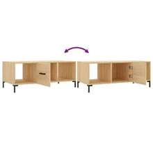 Coffee Table Sonoma Oak 102x50x40 Cm Engineered Wood - Brown - View 10
