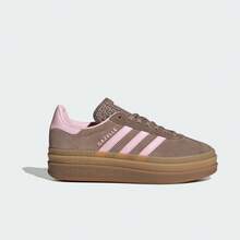 Adidas Originals Unisex Gazelle Bold W Casual Low-Top Sneakers JQ6436 - Brown - View 1