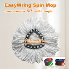 1/2/3/5 pezzi Ricambi per mocio, adatti per mocio rotanti, ricariche in microfibra super, compatibili con mocio triangolari girevoli a 360 gradi, facile pulizia per pavimenti domestici, forniture per la pulizia dei pavimenti di casa - Multicolore - Visualizzare 11