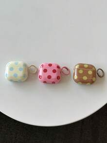 Minimalist Polka Dot Pro 2 Case, Soft Silicone Protective Cover Compatible With Apple Pro 3/4, Cute Niche Design - Multicolor - View 3