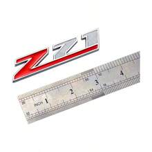 - 1 placa de rejilla pequea Z71 emblema para 2500hd 3500hd Sierra Tahoe rojo cromo - Cromo rojo (Chrome Red) - Ver 3