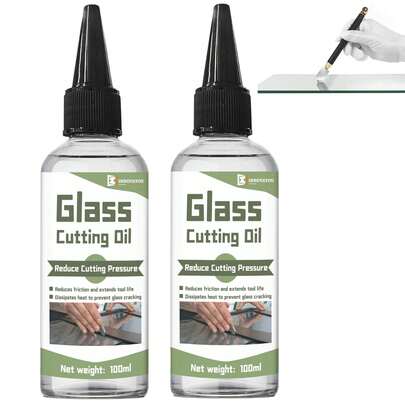 Glass Cutting Oil 100ml, Suitable For All Glass Cutting Tools, Tiles And Mirrors