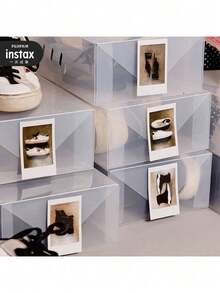 FujiFilm Mini White-Edged Photo Paper 20 Sheets Pack, Compatible With Mini7+/11/40/90/Evo/12/41 And Other Models Of Polaroid Cameras, Essential Supplies For Travel And Party Recording