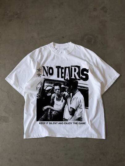 Men's New Fashion Hip Hop Style Printed T-Shirt