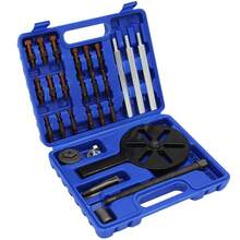 ZESTAW ŚCIĄGACZY ŚCIĄGACZ DO ŁOŻYSK ODKLEJACZ ZESTAW ŚCIĄGACZY, STAL O WYSOKIEJ TWARDOŚCI - Blau - Übersicht 6