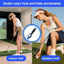 [Christmas And Thanksgiving Day]SKLZ Golf Grip Trainer - Enhance Grip Strength, Precision, And Swing Technique For Superior Golf Performance, Ideal For All Levels Of Play - 藍色 - 查看 8