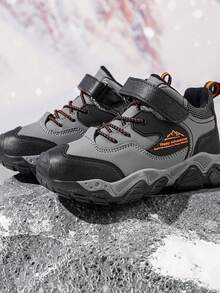 2025年新款保暖厚底登山鞋 - 灰色 - 查看 5