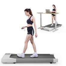 Raceable Treadmill For Home Suitable For High-Tech Wearables, Treadmill Desk App Control Walking Pad With AI Accompaniment, Multiplayer Racing Function Treadmill - US B Type Plug(110-127V) - View 7