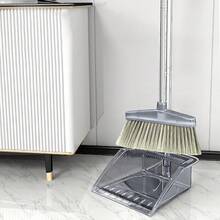Juego de Recogedor de Escoba, Escoba de 33,9 y Kit de Recogedor de 29,5 conLargo para Oficina en Casa (Naranja) - gris - Ver 7