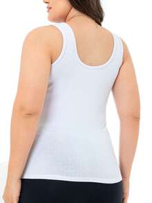 Kit 5 Casual Summer Thick Strap Blouses - caramelo gris - Ver 3