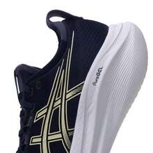 Asics 男士GEL-NIMBUS 27跑步鞋，户外休闲舒适运动鞋1011B958-403 - 藍色/米色 - 查看 7